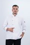Buttoned Piping Chef Shirt Cook Uniform Chef Cook Uniform