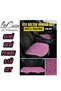 Ergonomic, Orthopedic, Faux Leather Quilted Luxury Lacasa Car Seat Cover-Cushion (Set of 3)