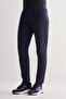Men's Dark Navy Blue Slim Fit 5-Pocket Trousers 1003255320 - 3