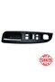 For Volkswagen Vw Golf 5 Mk5 2004-2008 Left Front Door Handle Glass Button Slot Frame Black 1K4868049C - 6