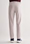 Stone Color Casual Slim Fit 5-Pocket Straight-Leg Pants 1003255321 - 4