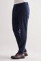 Navy Blue Side Pocket Straight Leg Cotton Comfort Fit Chino Casual Trousers 1003255167 - 3