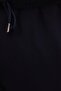 Men's Regular Fit Comfortable Cut Pocketed Elastic Waist Lace-Up Jogger Navy Blue Trousers - 6