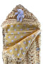 - Gül 5142 0674 Hand Knitted Puffy Yarn Swaddle Baby Blanket / 0 - 2 Years Old - 4
