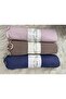 3 Pcs Shawl with Combed Cotton Drawstring - 2