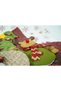 Gift stocking, Evolium, with Patterned , red, size 20x45 cm, textile, interior - 2