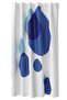 Bergvattnet Patterned Shower Curtain 180X200 cm Waterproof Bathroom Curtain White-Blue I.K.E.A - 4