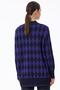 Polo collar baklava patterned tunic laci̇-cobalt blue - 4