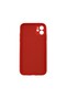 Protective Case Compatible with Apple iPhone 12 Liquid Silicone Case Red - 2