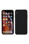 Protective case compatible with Apple iPhone X Liquid Silicone Case Black, - 2
