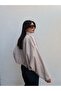 Suede Bomber Jacket with Epaulettes - 5