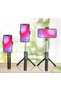 Selfie stick compatible Android and iOS with remote control and tripod function, Bluetooth, display - 2