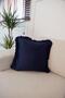 Ruffled Blue Throw Pillow Cover Decorative Bohemian Soft Sofa Back Cushion Gift Christmas 45X45 - 5
