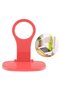 Phone holder with charging socket, Red - 2