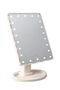 Touch Screen Led Desktop Makeup Mirror Beige