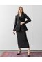 Flounce Blazer and Skirt Two-Piece Set - 5