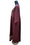 African Fabric 100% Cotton Kaptan Embroidery Fabric Design 102 (Maroon) (Latest New 2025 Premium Lim - 3