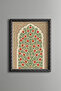 Flower Pattern - Vintage Patterned Frame