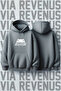 Ultimate Fighter Printed Hooded Sweatshirt