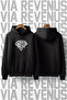Super Mom Printed Hooded Sweatshirt
