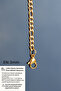 Figaro Model Chain Stainless Steel Bracelet Gold Color - 3mm - 3