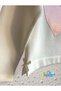 Top and Bottom Set Long Sleeve Cream Cotton Sweatshirt with Shiny Skirt Girls' Set - 7