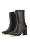 , Women's Heeled Boots 1531044Z4007 Brown - 5