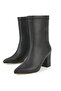 , Women's Heeled Boots 1531044Z4006 Black - 5