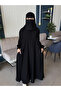 Practical abaya with a zipper and hidden pockets - 4