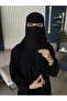 Practical abaya with a zipper and hidden pockets - 7