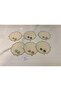 Presentation Holder Within the Tray with Hand-Embroidered Napkins, 6 Pieces, Multicolor - 5