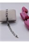 Silver, Premium Vip Bracelet with Zircon Stone