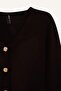 Fitted V-Neck Buttoned Knitwear Cardigan G3641Ax25Wn - 2