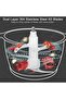 Stainless Steel Electric Food Chopper & Blender High-Speed Professional Multifunction Processor - 3