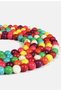Mix Color Original Natural Stone 8 mm Crimping 1 String (47 Pieces) - 2