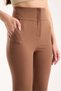 Yüksel Waist-Tightening Narrow-Leg Women's Fabric Trousers - 3