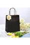 10 Pack - Premium Black Paper Gift Bags | Birthday Party & Favour Bags [15 x 8 x 21cm] - Small - 3