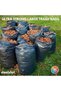 Ultrastrong Outdoor Lawn and Leaf Bags, 16 Count, 39 Gallons (147.6L), Drawstring Easy Tie, - 4