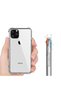 غطاء حماية متوافق مع هاتف iPhone 12 Mini من LCKC Nitro مضاد للصدمات من السيليكون - عديم اللون - 3