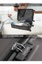 Set of 2 ABS Hardside Luggage | Small 20-Inch 10KG & Large 28-Inch 30KG 8-Wheel Suitcase – Dark grey - 4