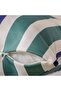 Toss Pillow with Zipper | Timeless Stripe Outdoor Cushion 45x45cm for Patio, Garden, Sofa - 3