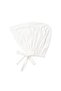 Women's Turban Cap with Tie-Back Closure, Muslim Head Wrap Bonnet- Off White - 3