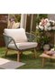 Omeya 5-Seater Outdoor Sofa Set | Aluminium Frame Garden Furniture | Modern Patio Seating - 4