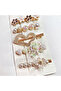 Series 5 Figured Pens with Ribbon Clasp Set School, Work, Daily, Birthday Gift 02 - 2