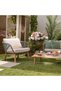 Omeya 5-Seater Outdoor Sofa Set | Aluminium Frame Garden Furniture | Modern Patio Seating - 8