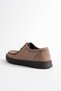 Oren Men's Mink Nubuck Leather Lace-Up Casual Shoes - 4