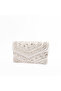 Naomi Handcrafted by Artisans Elegant Clutch With Glass Beadwork For Elegant Evenings Out