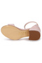 Sheila Fabric Daily Girls' 4 cm Heeled Sandals Evening Shoes - 5