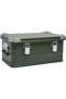 AUTO FAMILY Aluminum and Magnesium Alloy Camping Storage Box, (Green- Medium (57.7 CM))