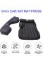 AUTO FAMILY Premium Inflatable Car Air Mattress with Back Seat Support & Pump Black - 3